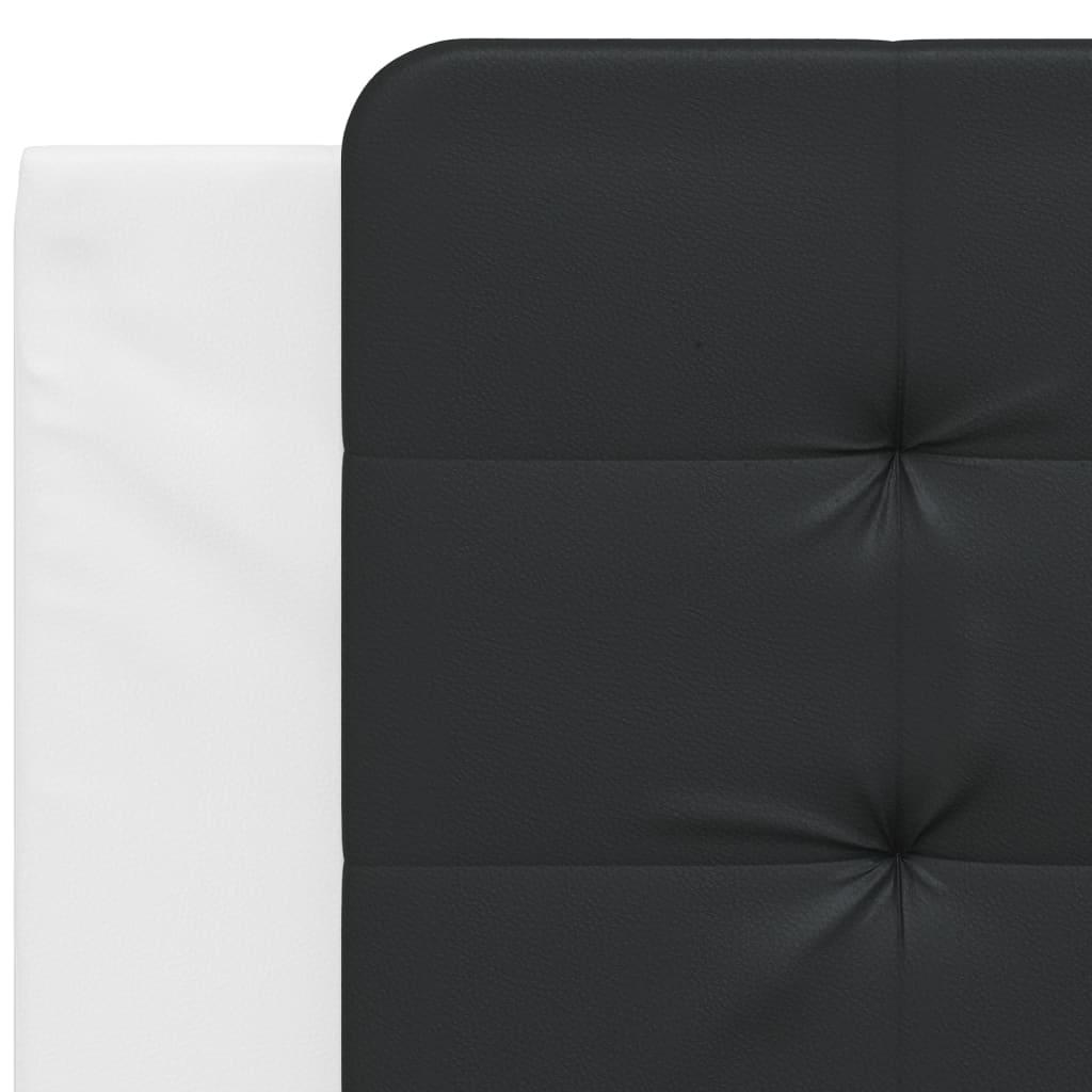 Cuscino Testiera-Cuscino per Testiera Zadar Nero e Bianco 100 cm in Similpelle 780908