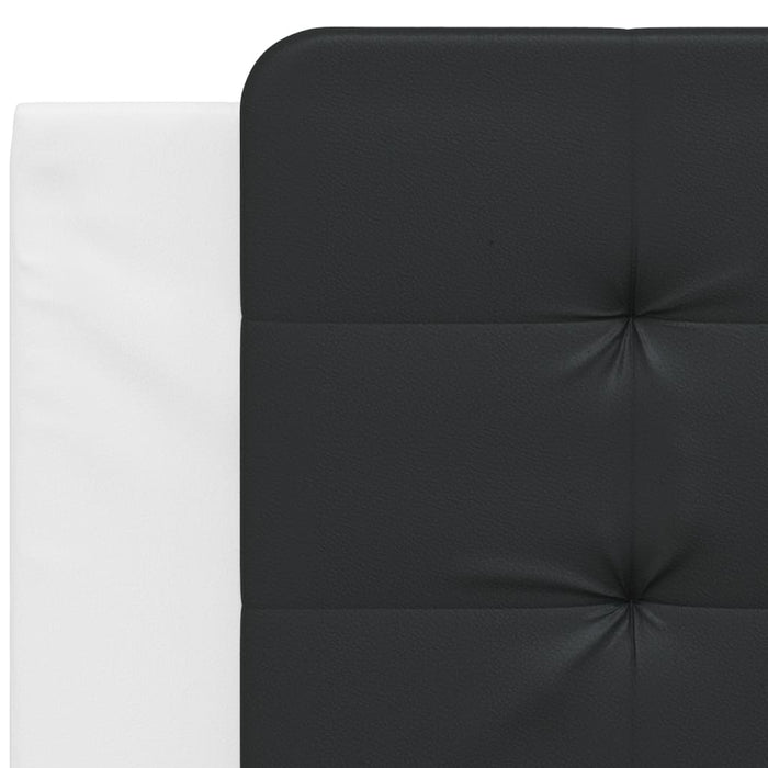 Cuscino Testiera-Cuscino per Testiera Zadar Nero e Bianco 100 cm in Similpelle 780908