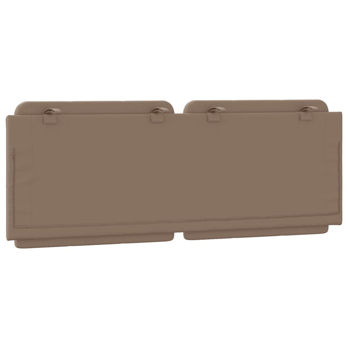 Cuscino Testiera-Cuscino per Testiera Zadar Cappuccino 120 cm in Similpelle