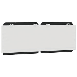 Cuscino Testiera-Cuscino per Testiera Zadar Nero e Bianco 120 cm in Similpelle 766567