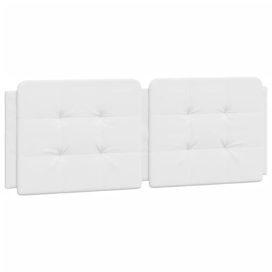 Cuscino Testiera-Cuscino per Testiera Zadar Bianco 140 cm in Similpelle