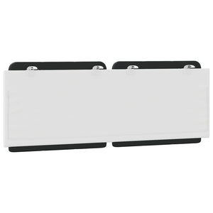 Cuscino Testiera Zadar Nero e Bianco 140 cm in Similpelle 374865