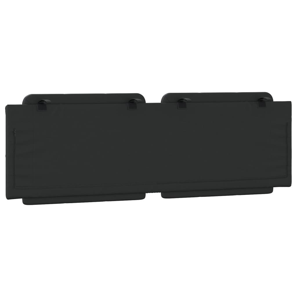 Cuscino Testiera-Cuscino per Testiera Zadar Nero 160 cm in Similpelle