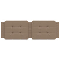 Cuscino Testiera Zadar Cappuccino 160 cm in Similpelle 374870