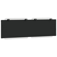 Cuscino Testiera Zadar Bianco e Nero 160 cm in Similpelle 374871