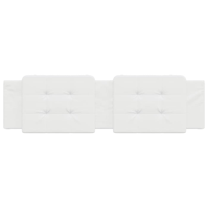 Cuscino Testiera Zadar Bianco 180 cm in Similpelle 374874