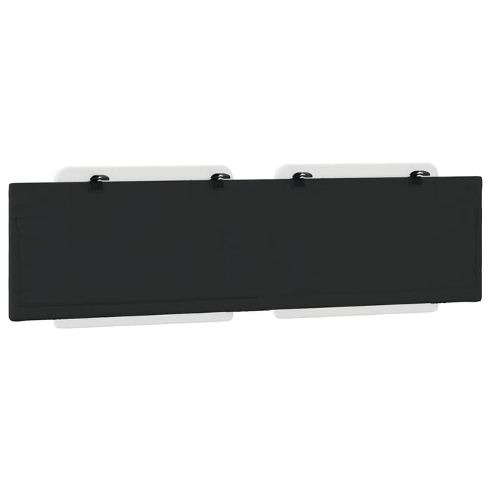 Cuscino Testiera-Cuscino per Testiera Zadar Bianco e Nero 180 cm in Similpelle