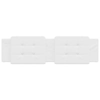 Cuscino Testiera Zadar Bianco 183 cm in Similpelle 374881