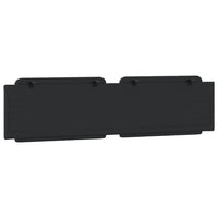 Cuscino Testiera-Cuscino per Testiera Zadar Nero 200 cm in Similpelle