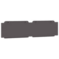 Cuscino Testiera Zadar Grigio 200 cm in Similpelle 374886