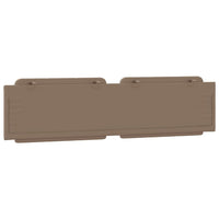 Cuscino Testiera Zadar Cappuccino 200 cm in Similpelle 374887