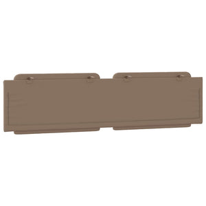 Cuscino Testiera Zadar Cappuccino 200 cm in Similpelle 374887