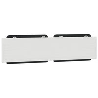 Cuscino Testiera Zadar Nero e Bianco 200 cm in Similpelle 374889