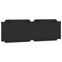 Cuscino Testiera Zadar Nero 152 cm in Similpelle 374890