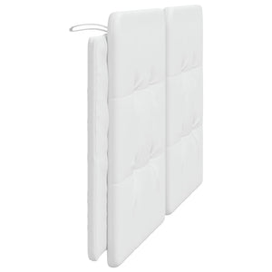 vidaXL Cuscino Testiera Bianco 152 cm in Similpelle