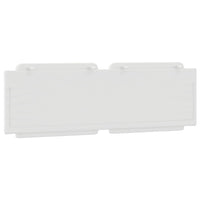 Cuscino Testiera-Cuscino per Testiera Zadar Bianco 152 cm in Similpelle