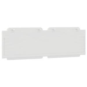 Cuscino Testiera-Cuscino per Testiera Zadar Bianco 152 cm in Similpelle