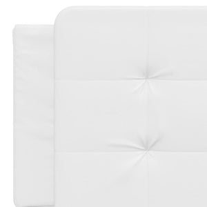 Cuscino Testiera-Cuscino per Testiera Zadar Bianco 152 cm in Similpelle