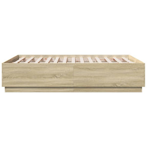 Giroletto Luci LED Rovere Sonoma 120x190 cm Legno Multistrato 3209655