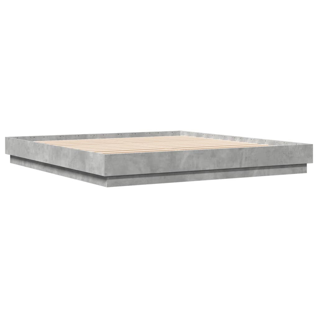 Giroletto Grigio Cemento 200x200 cm in Legno Multistrato 3209831