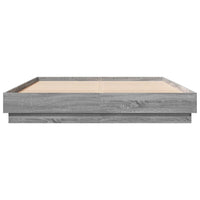 Giroletto Grigio Sonoma 160x200 cm in Legno Multistrato 3209847