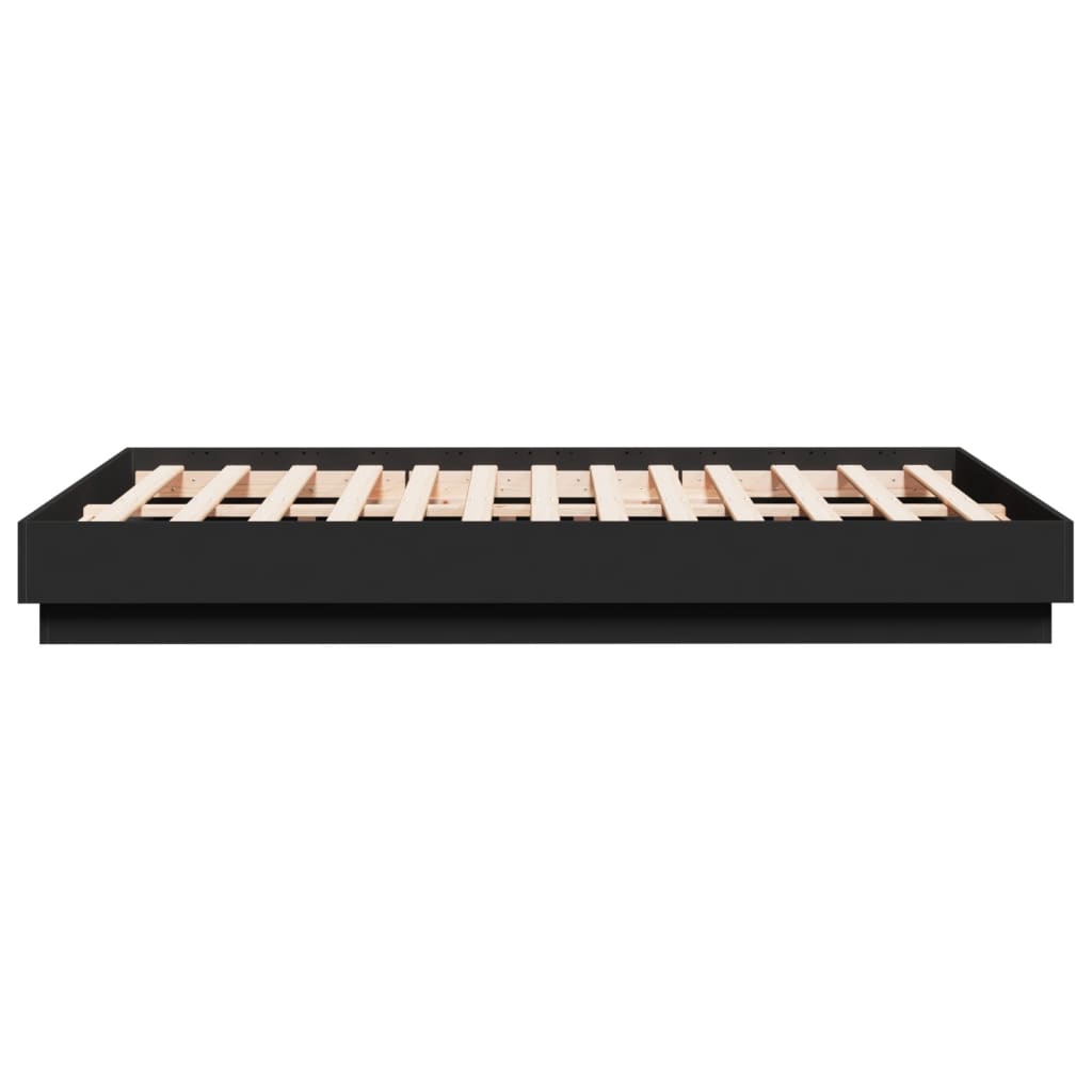 Giroletto Nero 140x190 cm in Legno Multistrato 3209871