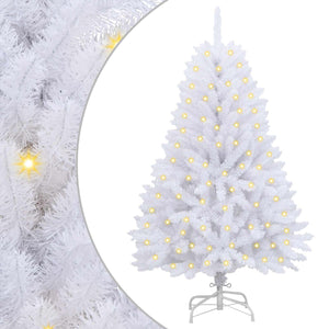 Albero di Natale artificiale Bianco 120 cm PVC e Metallo 3210079