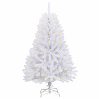 Albero di Natale artificiale Bianco 120 cm PVC e Metallo 3210079
