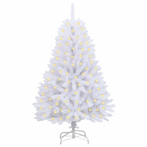 Albero di Natale artificiale Bianco 120 cm PVC e Metallo 3210079