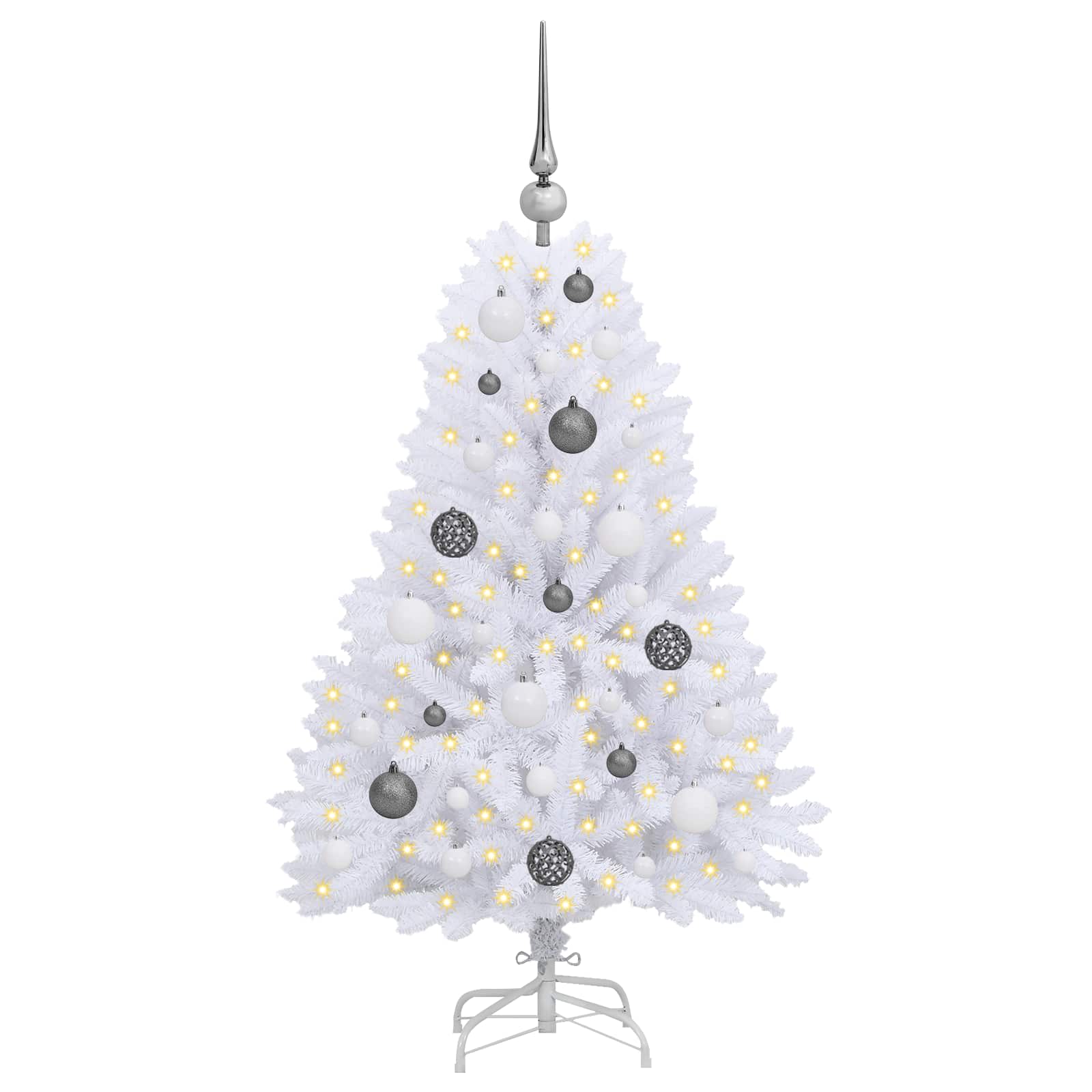 Albero di Natale artificiale 68 x 68 x 120 cm PVC e Metallo 3210103