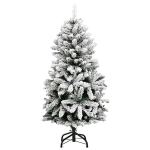 Albero Natale Incernierato con 150 LED e Palline 120 cm 3210105