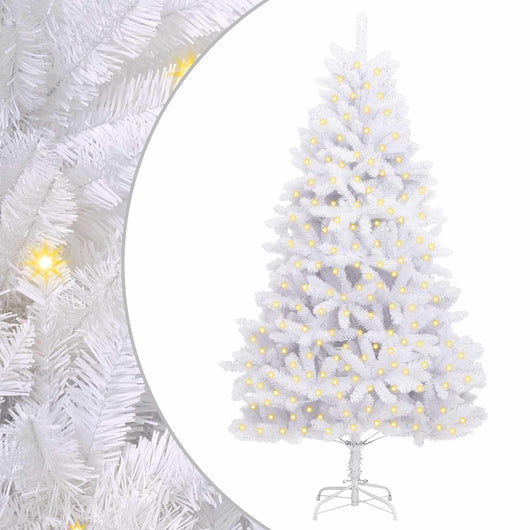 Albero di Natale artificiale Bianco 240 cm PVC e Metallo 3210117