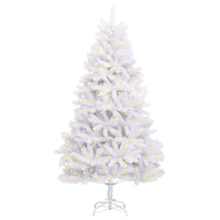 Albero di Natale artificiale Bianco 240 cm PVC e Metallo 3210117