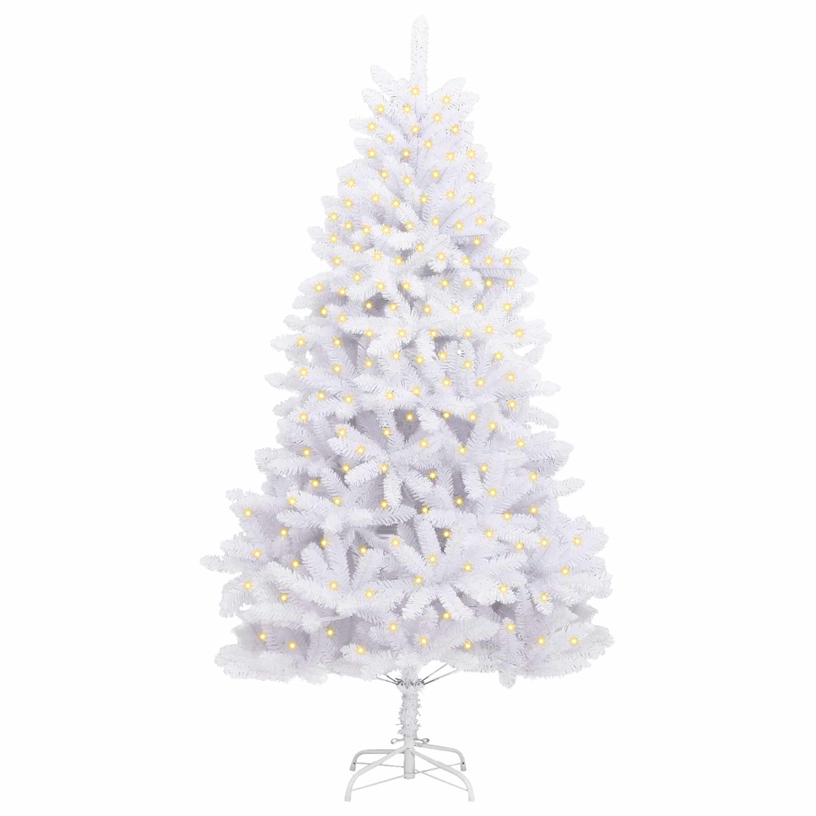 Albero di Natale artificiale Bianco 300 cm PVC e Metallo 3210119