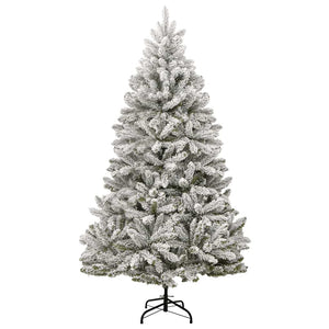 Albero Natale Incernierato con 300 LED e Palline 240 cm 3210158