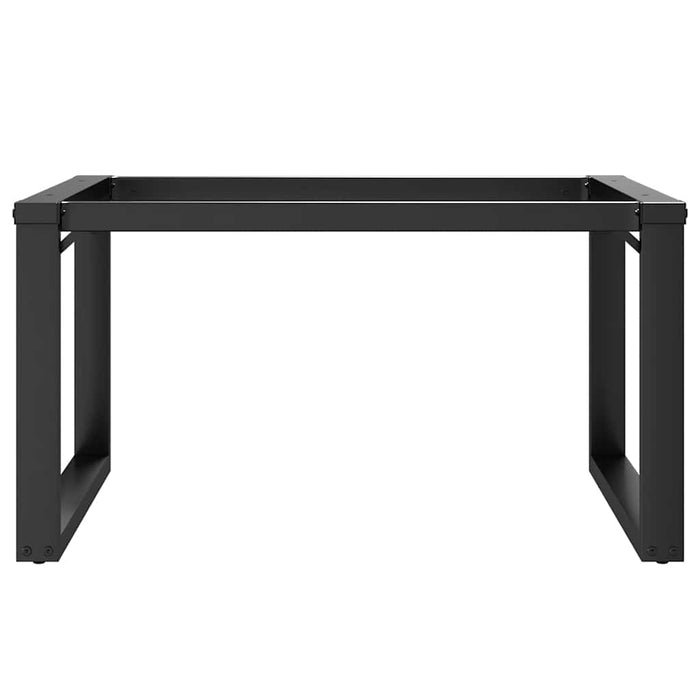 Telaio Gambe a O per Tavolino da Salotto 70x60x43 cm in Acciaio 357873