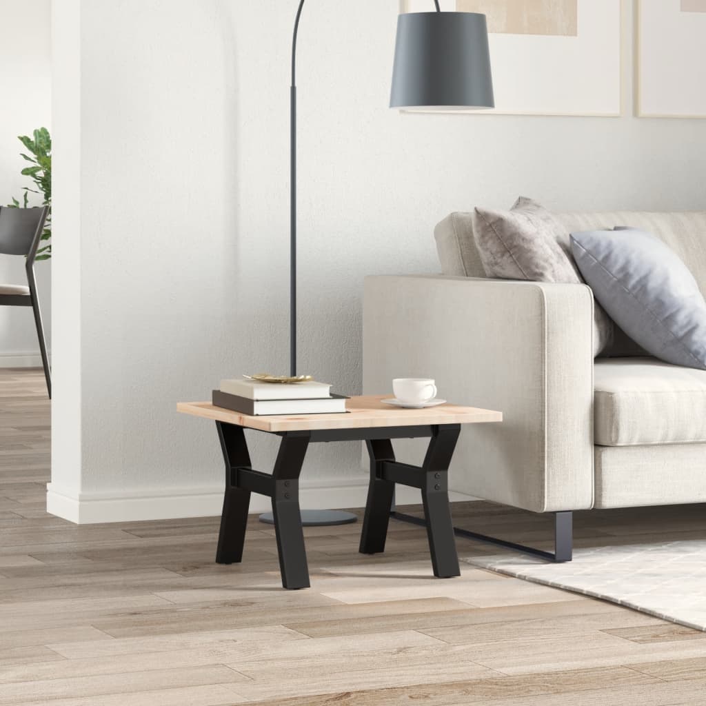 Telaio Gambe a Y per Tavolino da Salotto 40x40x33 cm in Ghisa 357917