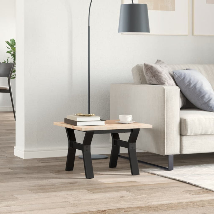Telaio Gambe a Y per Tavolino da Salotto 40x40x33 cm in Ghisa 357917