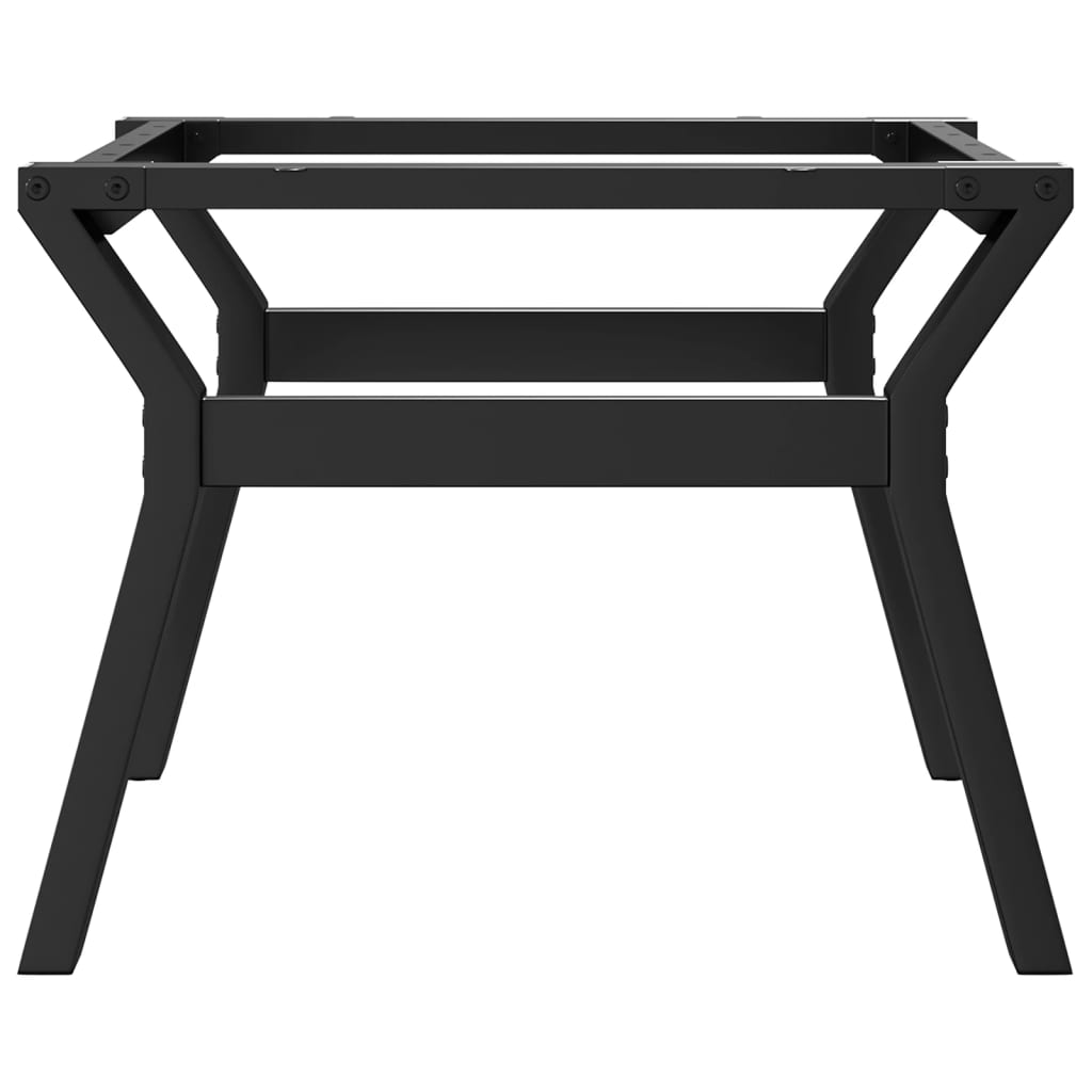 Telaio Gambe a Y per Tavolino da Salotto 60x50x38 cm in Acciaio 357919