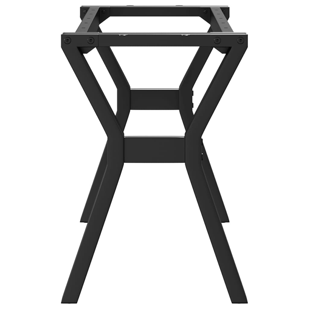 Telaio Gambe a Y per Tavolino da Salotto 90x30x43 cm in Acciaio 357925