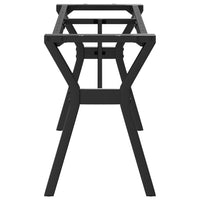 Telaio Gambe a Y per Tavolino da Salotto 140x30x43cm in Acciaio 357926