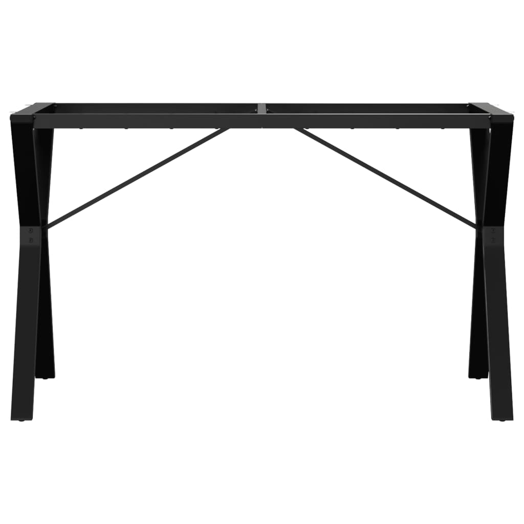 Telaio Gambe a Y per Tavolo da Pranzo 120x60x73 cm in Acciaio