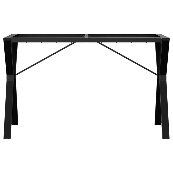 Telaio Gambe a Y per Tavolo da Pranzo 120x60x73 cm in Acciaio