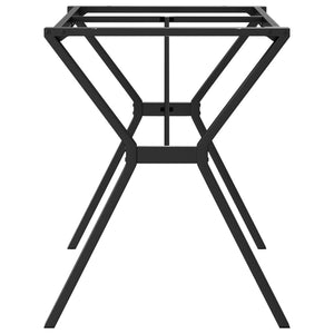 Telaio Gambe a Y per Tavolo da Pranzo 120x60x73 cm in Acciaio