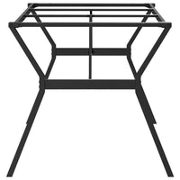 Telaio Gambe a Y per Tavolo da Pranzo 180x80x73 cm in Acciaio 357937