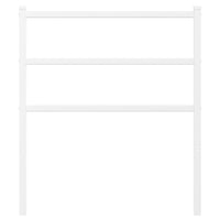 Testiera in Metallo Bianco 80 cm 355441