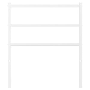 Testiera in Metallo Bianco 80 cm 355441