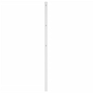 Testiera in Metallo Bianco 80 cm 355441