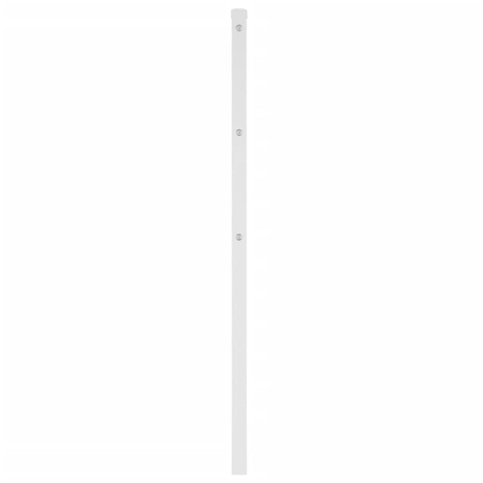 Testiera in Metallo Bianco 80 cm 355441