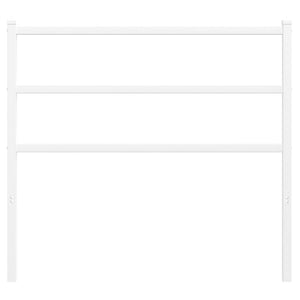 Testiera in Metallo Bianco 107 cm 355444